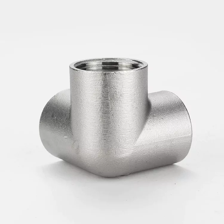 BSP rustfrit stål 3D T-rørfitting