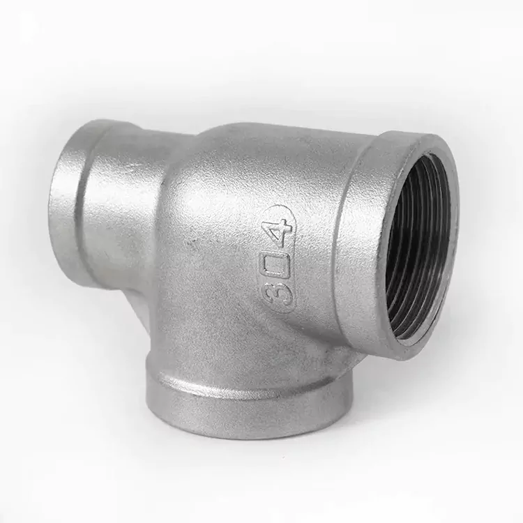 BSP rustfrit stål VVS Small Side Tee