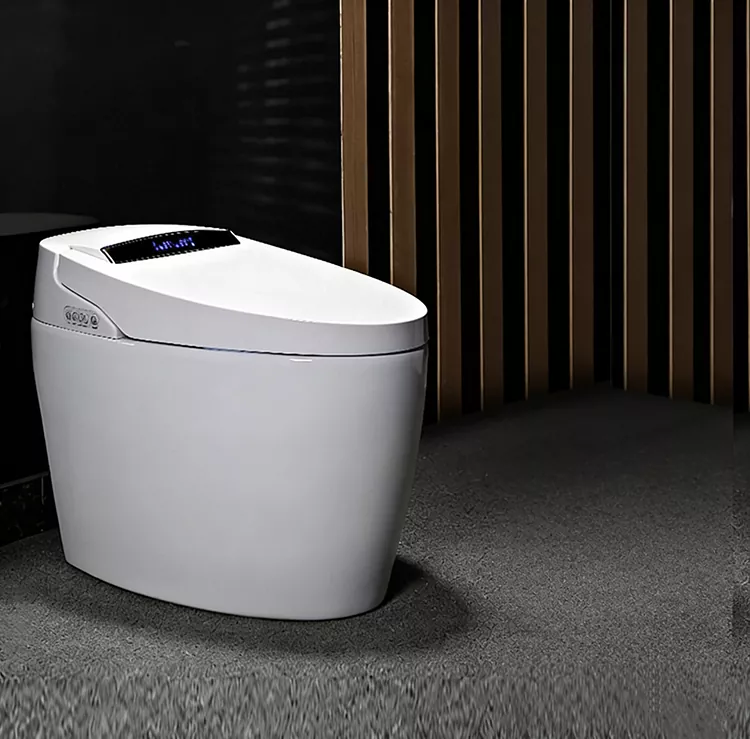 Fodbetjent Flip-Top Smart Toilet