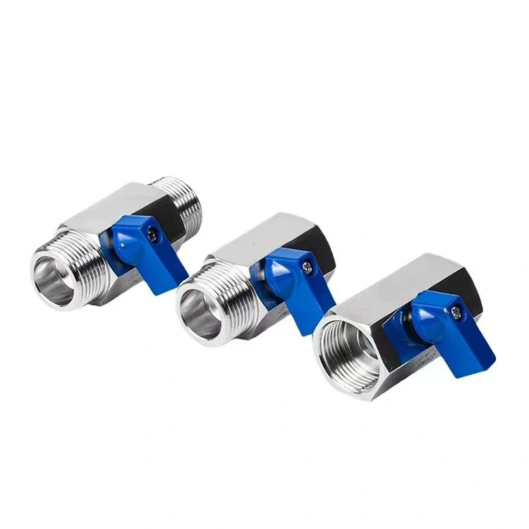 Speciel mini kugleventil til HVAC og gas