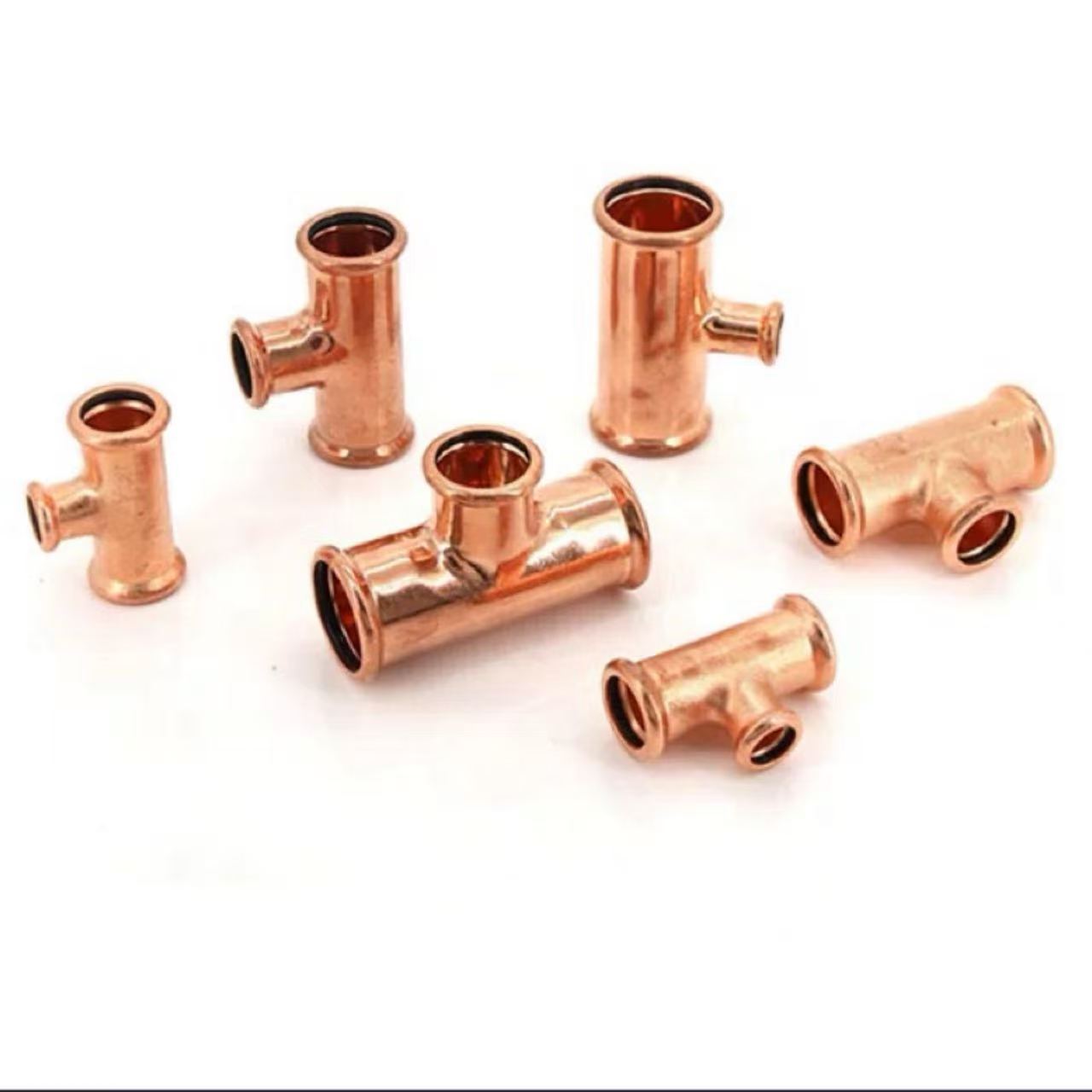 Single-Clamp Reducerende Pipeline Tee