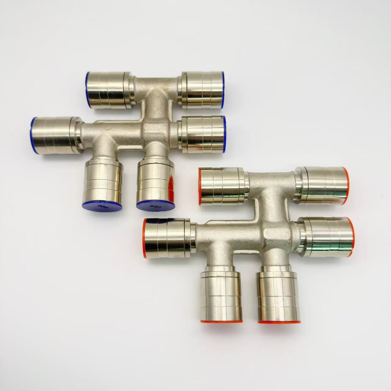 Slide-Press Bridge Seks-vejs Fitting